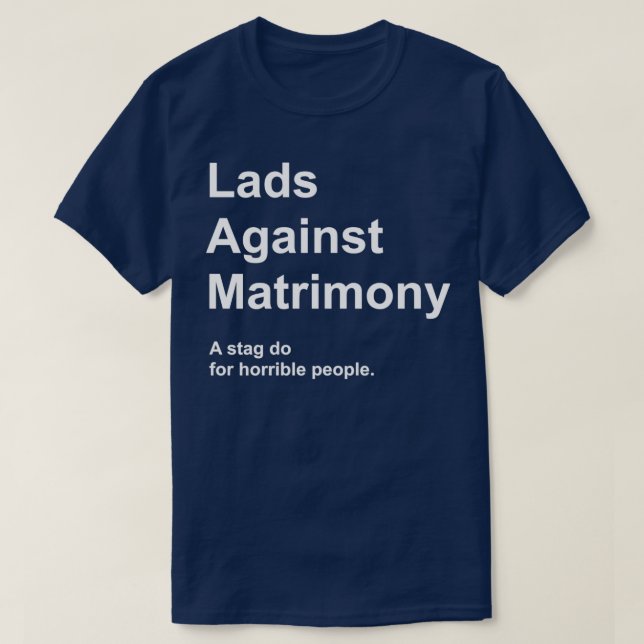 Cards Against Humanity Stag T-Shirt (Design Front)