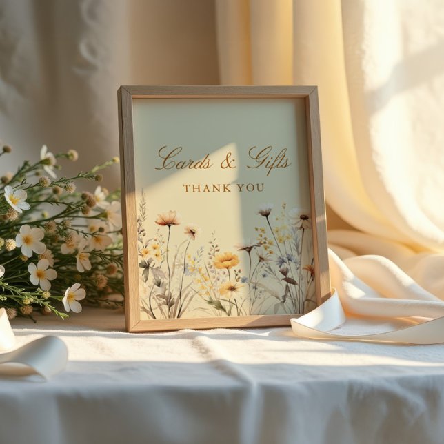 Cards and Gifts Bridal Shower Thank You Poster (Creator Uploaded)