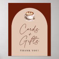 Cards and Gifts Coffee Bridal Shower