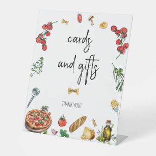 Cards and gifts itailian style sign