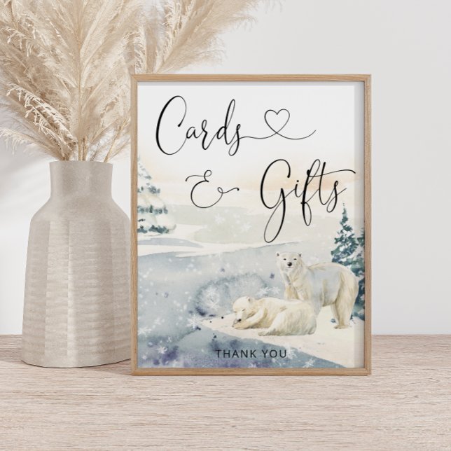 Cards and Gifts Polar Bear Poster (Creator Uploaded)