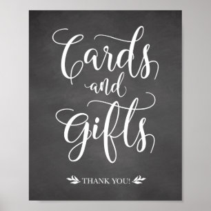 Cards and Gifts Rustic Wedding Sign
