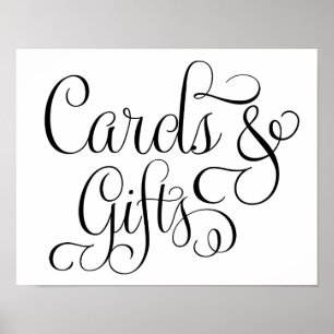 Cards and Gifts Wedding Sign