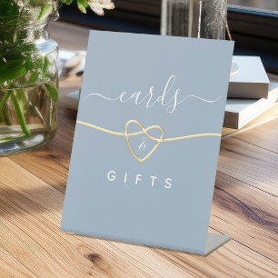Cards and Gifts Wedding Tabletop Sign