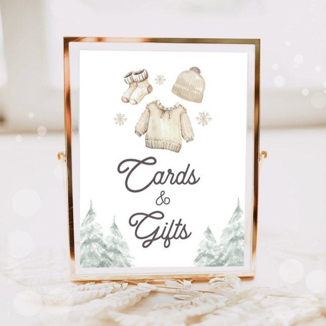 Cards and Gifts Winter Baby It's Cold Outside Poster (Creator Uploaded)