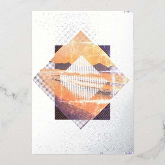 "CARDS BY MAGHIE" #CARDSBYMAGHIE CARDSBYMAGHIE.COM FOIL HOLIDAY CARD (Front)