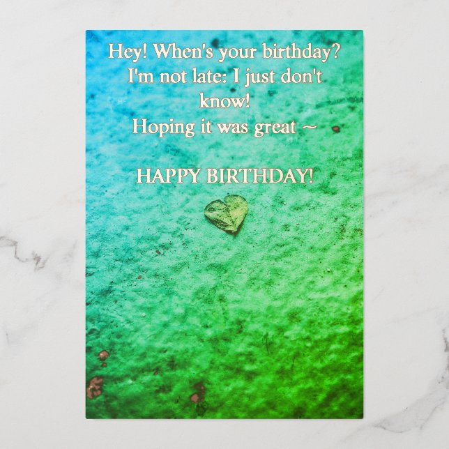 "CARDS BY MAGHIE" #CARDSBYMAGHIE CARDSBYMAGHIE.COM FOIL HOLIDAY CARD (Front)