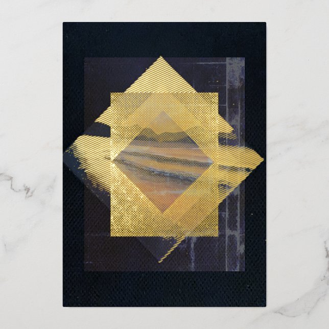 "CARDS BY MAGHIE" #CARDSBYMAGHIE CARDSBYMAGHIE.COM FOIL HOLIDAY CARD (Front)