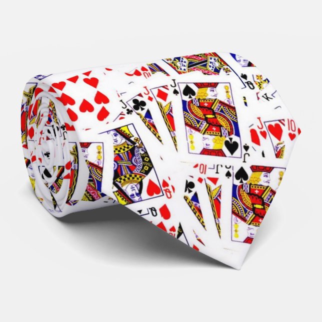 cards, cards tie (Rolled)