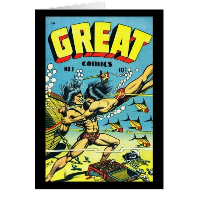 Cards Comic Book Covers Vintage (Front)