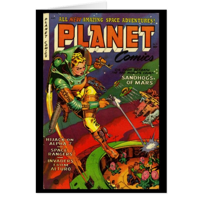 Cards Comic Book Covers Vintage (Front)