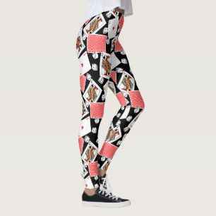 Cards & dice leggings