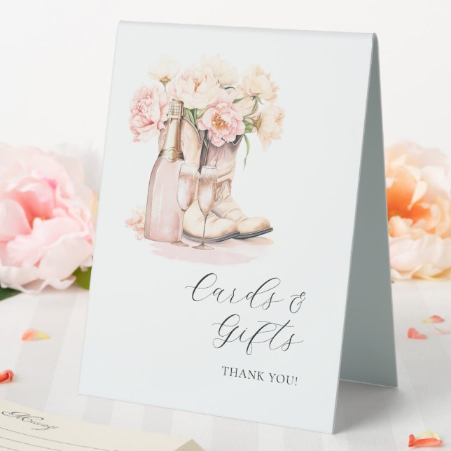 CARDS & GIFTS Boots Bubbly Cowgirl Bridal Shower (In SItu (Wedding))
