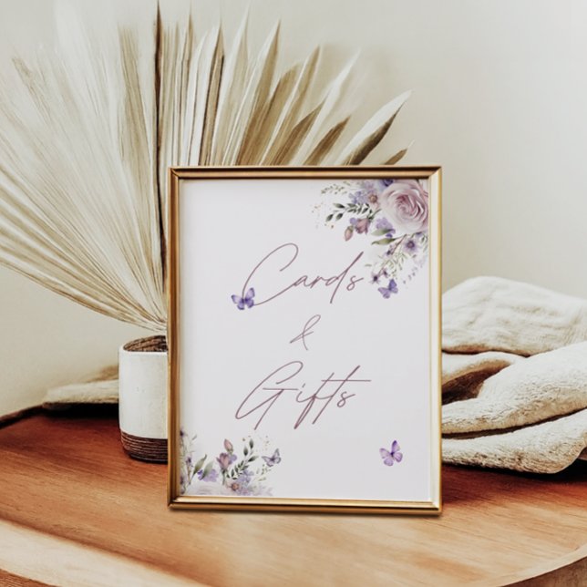 Cards & Gifts Bridal Shower Butterfly Poster (Creator Uploaded)