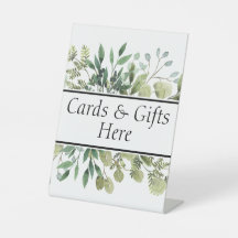 Cards & Gifts here wedding gift table sign