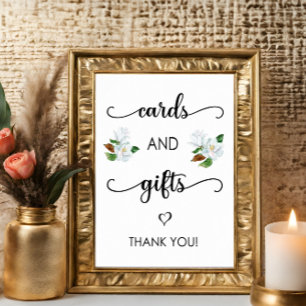 Cards & Gifts Wedding Sign