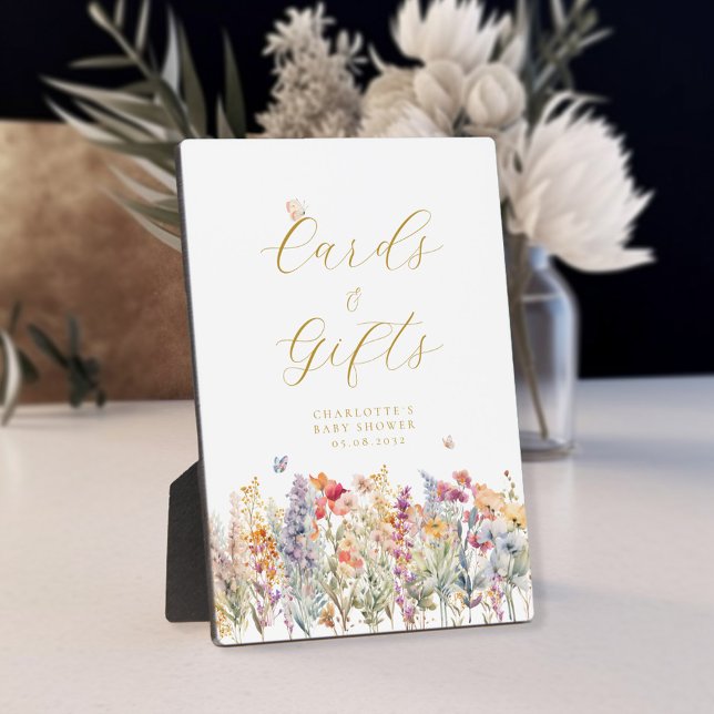Cards & Gifts! Wildflower Plaque (Creator Uploaded)