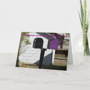 Cards&Letters Carry Messages From The Heart Card