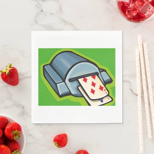 Cards Machine Napkin