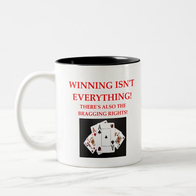cards Two-Tone coffee mug (Left)