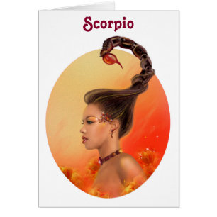 Cards Zodiac - Fantasy Scorpio