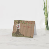Cardstock Inspired Apple Orchard Wedding Thank You