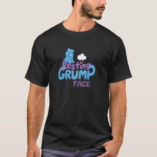 Care Bears Grumpy Bear Resting Grump Face Cloudy M T-Shirt