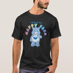 Care Bears This Is My Happy Face Coffee Grumpy Bea T-Shirt
