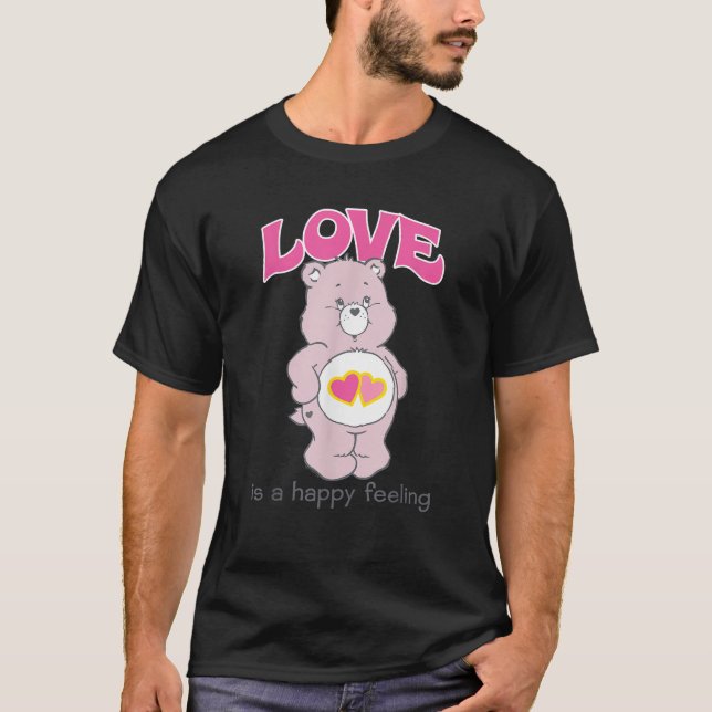Care Bears Valentine s Day Love a Lot Is A Happy F T-Shirt (Front)