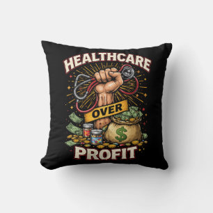 Care Before Profit Cushion