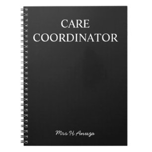 Care Coordinator Notes Notebook