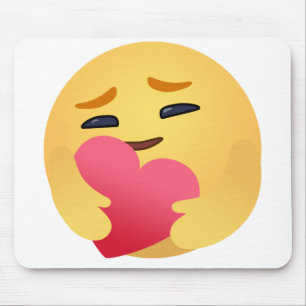 Care Emojis Facebook Mouse Mat