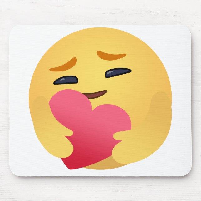 Care Emojis Facebook Mouse Mat (Front)