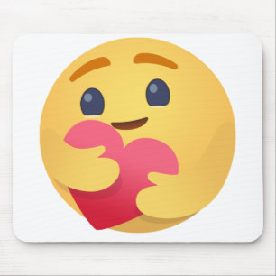 Care Emojis Facebook Mouse Mat