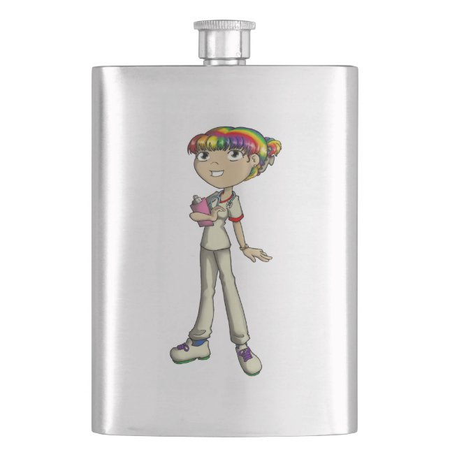 Care Hip Flask (Front)