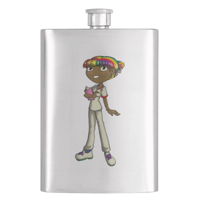 Care Hip Flask (Front)