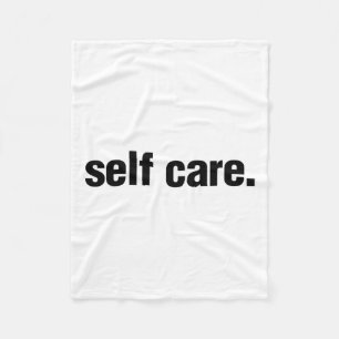 Care Inspirational Mental Health Awareness Fleece Blanket