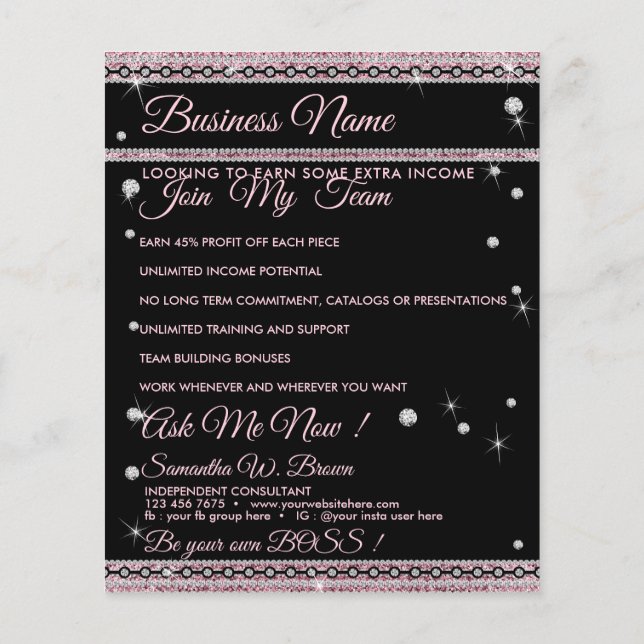 Care Instructions Jewelry Last Longer Avoid the 5 Flyer (Back)