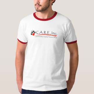 CARE logo ringer t-shirt