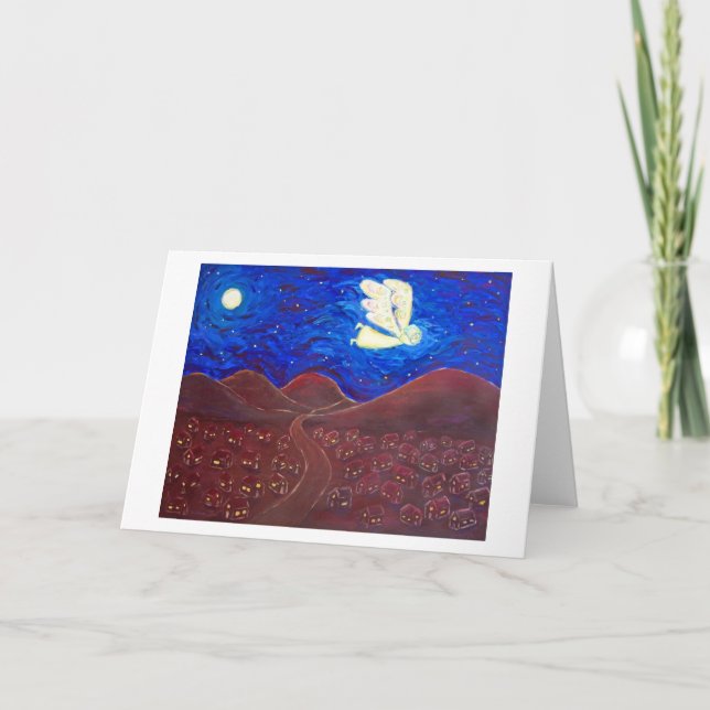 Care of the Soul Angel Greeting Card (Front)