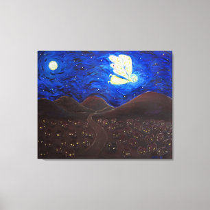 Care of the Soul Angel Painting Wrapped Canvas Art