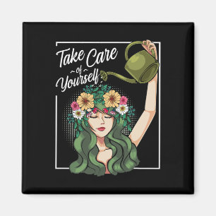 Care Of Yourself Self-love Body Positive Mental He Magnet