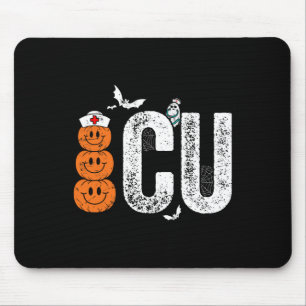 Care Unit Nurse Nursing Halloween Critical Care Mouse Mat