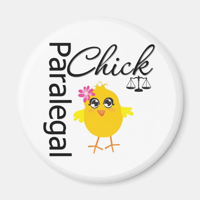 Career Chick Paralegal Magnet (Front)