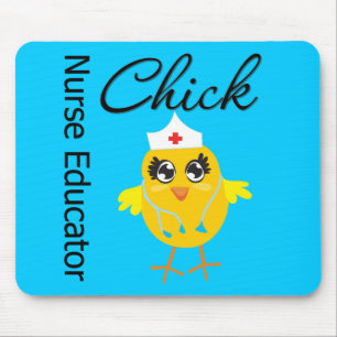 Career Nurse Chick  - Nurse Educator Mouse Mat