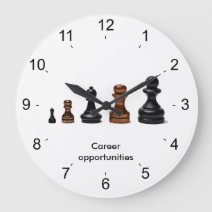 Career Opportunities Large Clock