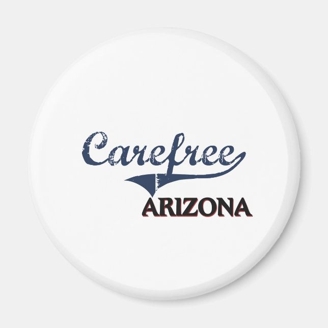 Carefree Arizona City Classic Magnet (Front)