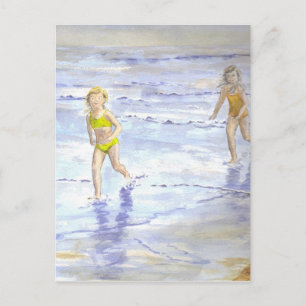 'Carefree Days' Postcard