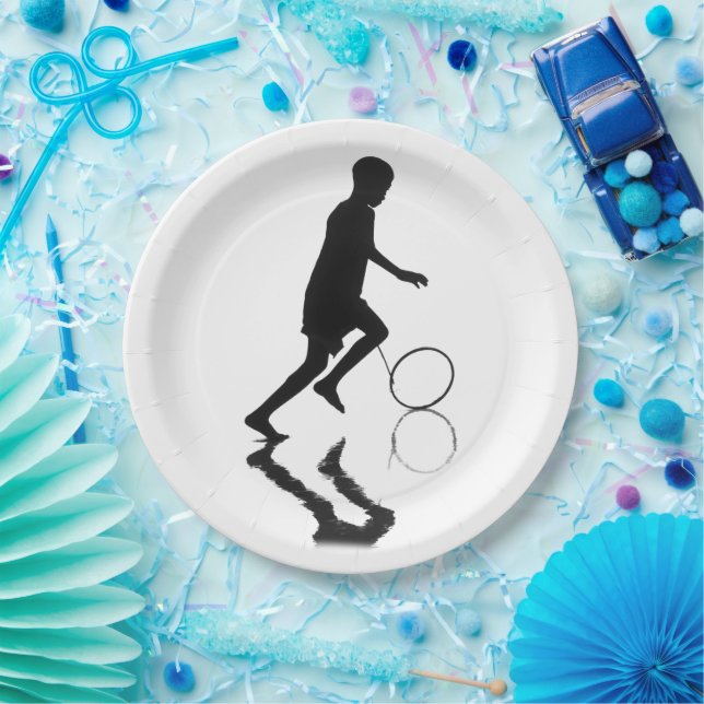 Carefree picnic. paper plate (Party)