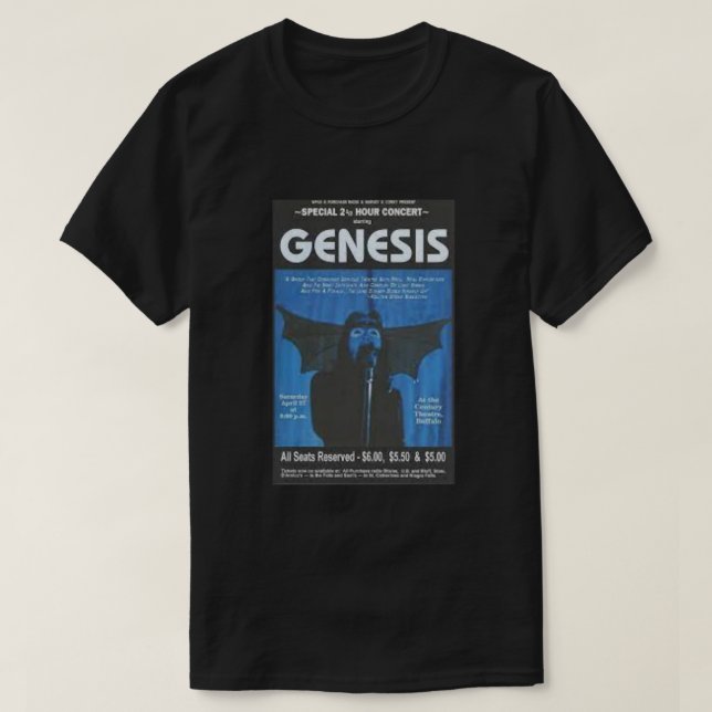 Careful Of The Tombs Essential Genesis Band Album  T-Shirt (Design Front)